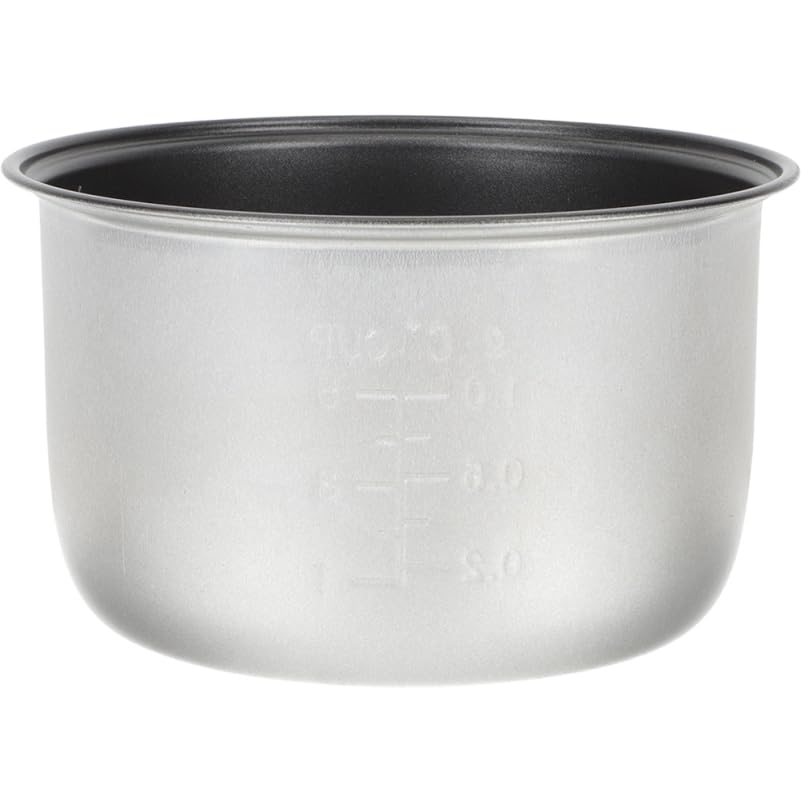 BESTYASH Rice Cooker Inner Pot Replacement Non-Stick Cooker Liner Pot Home Inner Cooking Container Electric Accessory 8.27in/21.00cm for Rice and Soup