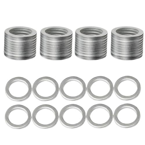 Arandelas M14 de drenaje de aceite que evitan fugas en el cárter de tu coche 14x20x1.5mm