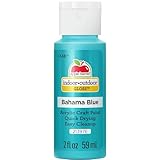 Apple Barrel Gloss Finish Acrylic Paint, 2 oz., Bahama Blue