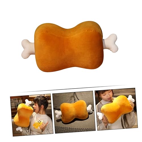 Supvox Einzigartiges Knochen-Design Kissen Plüsch Wurfkissen Für Zuhause Als Deko-Accessoire Oder Kuschelkissen Für Nickerchen Und Geschenke