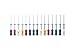 Premier PR-9053428 Stainless Steel Hedstrom Endodontic File (Pack of 6)