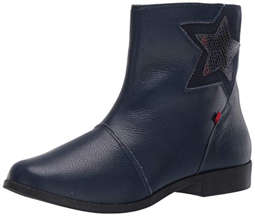 Marc Joseph New York Girl's Kids Leather Made in Brazil Star Ankle Boot