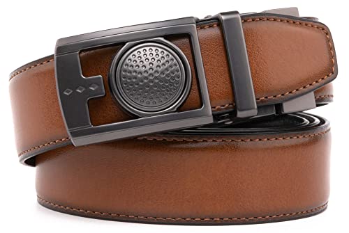 Fabio Valenti Men's Genuine Leather handmade No Holes Ratchet & No Ratchet Reversible Dress Casual Jeans Belt2