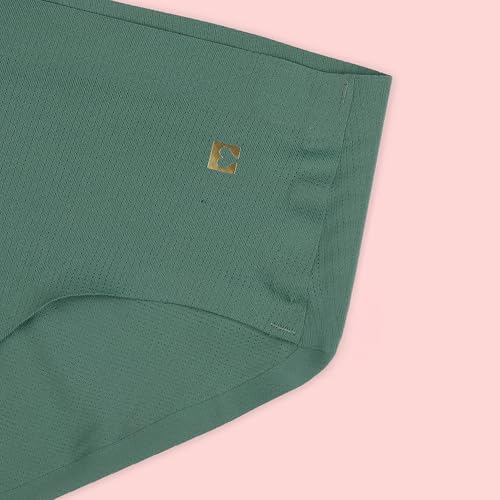 Image of Enamor Innovations Invisi, Fit Flex, No Visible Panty Lines, All Day Comfort, Mid Waist Brief Panty for Women - Antimicrobial with Stain Release, Bonded Free Cut, Regular Coverage - IP02