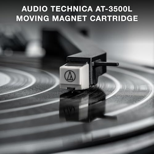 Platine vinyle automatique Victrola Bluetooth avec cellule Audio Technica - 6
