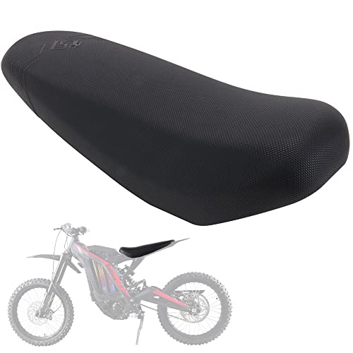 Motorcycle Seat Cushion Electric Dirt Bike Seat Leather Replacement For Sur Ron Sur-Ron Light Bee S/X Electric Motorcycle Black #TOP23