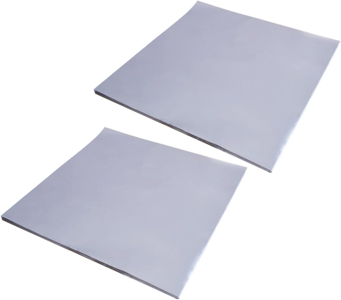 50 Sheets Household Tin Foil Paper for Baking and Steaming Basket