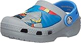 crocs CC Batman Clog (Infant/Toddler/Little Kid),Concrete,12 M US Little Kid