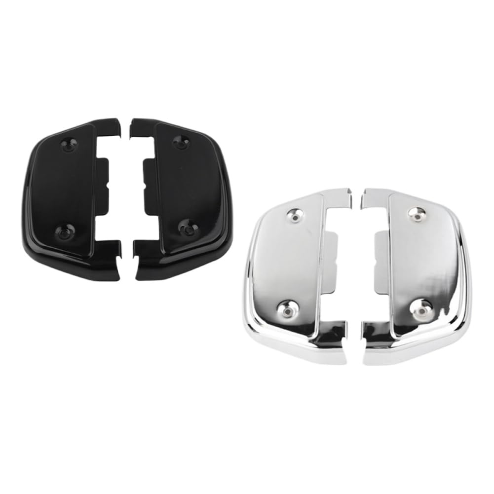 Cubiertas para estribo de pasajero de motocicleta, compatibles con Electra Street Road Ultra Softail, tapa de pie en forma de D