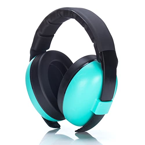 Kids Ear Protection Noise Cancelling Headphones Baby Ear Defenders Adjustable Hearing Protection Earmuffs Safety Earmuffs Noise Reduction for 0-3 Children Sleeping Airplane