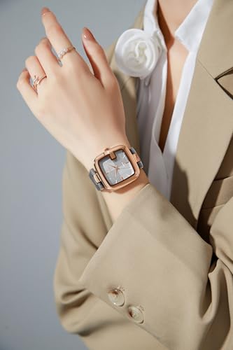 Image of Giordano Monogram Watch for Women Dial with Metal & Leather Strap Fashionable Design, Water Resistant Quartz Analog - Perfect for Casual & Office Wear