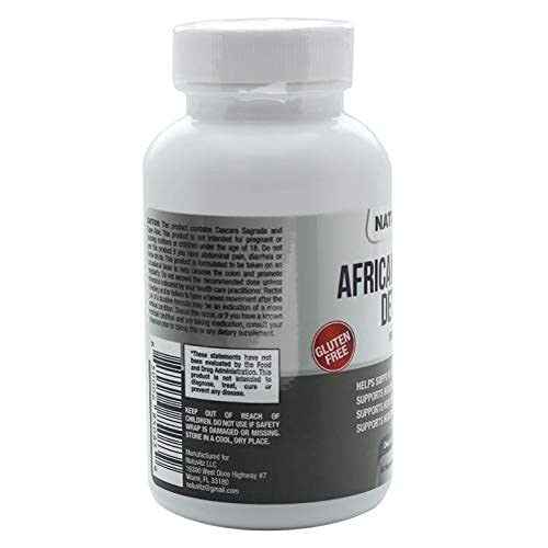 Natuvitz African Mango Cleanse Detox Dietary Supplement Optimum Pills – Vegan Friendly, Gluten Free, Non-Gmo For Healthy Weight Support - 1600Mg (60 Count) #TOP5