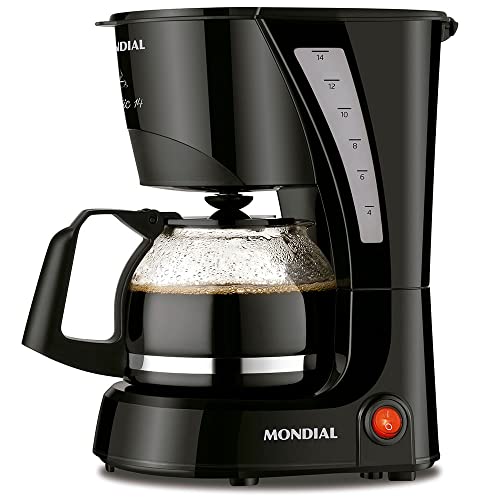 Cafeteira El&eacute;trica Mondial, Pratic 17, 110V, Preto, 600W - NC-25