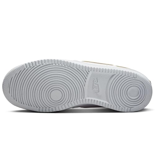 Image of Nike W Court Vision LO NN-White /Metallic GOLD-WHITE-DH3158-105-8UK