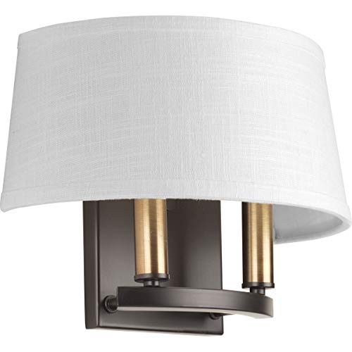 Image of Progress Lighting Cherish Collection Two-Light Wall Sconce, Bronze