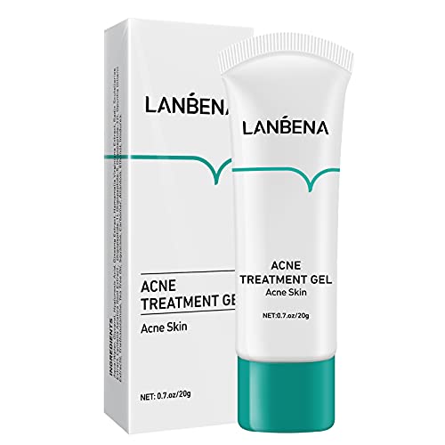 Acne-Treatment-Gel, Acne-Treatment, LANBENA Acne Gel 0.7oz, Acne Treatment Gel for Face