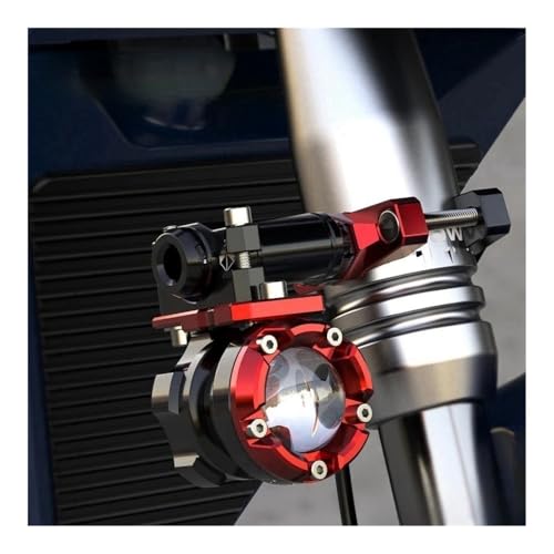Support fixe phare moto et levier d'expansion multifonctionnel noir - 3