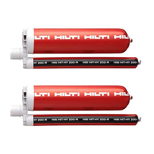 ❤ Crazy Deals Hilti HY 200-R Injectable Mortar (2-Pack)
