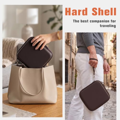 Image of ProCase Hard Shell Travel Sunglasses Organizer, Portable Multiple Glasses Case for Travelling