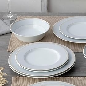 Elevate Your Dining Experience: Buy the Noritake Linen Road 12-Piece Set in Elegant White Today – Noritake