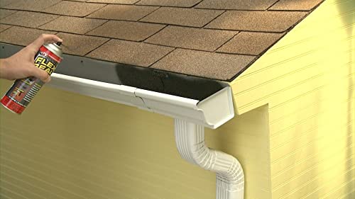 Flex Seal, 14 Oz, 2-Pack, Black, Stop Leaks Instantly, Waterproof Rubber Spray On Sealant Coating, Perfect For Gutters, Wood, Rv, Campers, Roof Repair, Skylights, Windows, And More #TOP2