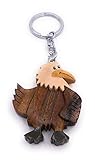 Edler Schlüsselanhänger / Anhänger aus echtem Holz