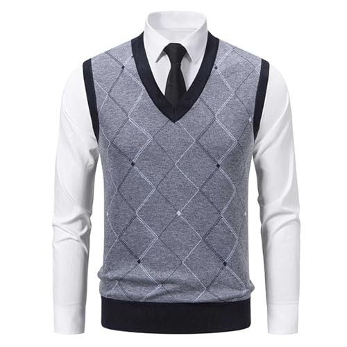 Mens Sweater Vests V Neck Cable Twist Knit Sleeveless Vest Business Casual Pullover Sweaters Stretch Fall Fashion 20252