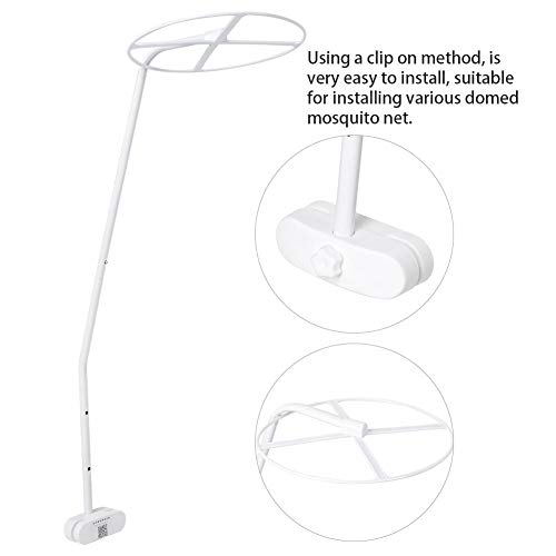 Support moustiquaire de lit bébé à clipser pour éliminer les piqûres - 5