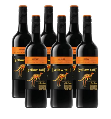 Yellow Tail Cabernet Sauvignon – Halbtrockener Rotwein aus Australien (1 x 0,75l) 1 Yellow Tail Cabernet Sauvignon – Halbtrockener Rotwein aus Australien (1 x 0,75l)