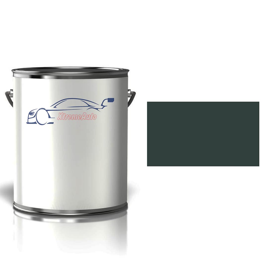 Xtremeauto RAL 6012 Black Green 500ml RAL Paint Tin/Can Satin Finish Paint DIY Indoor/Outdoor Perfect Finish Quick Dry Arts, Crafts, Furniture, Home, Garden