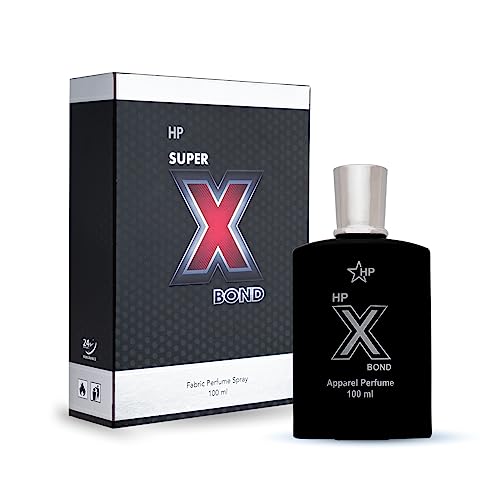 Image of HP Super X Bond Apparel Perfume, 100 ml, Aromatic Fougere Fragrance, men
