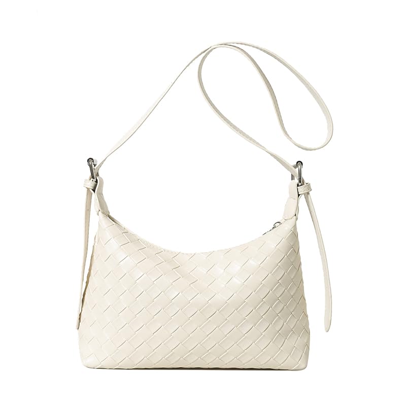 Image of Hobo Bags for Women,Vegan PU Leather Crescent Shoulder Bag Crossbody Handbag Underarm Bag with Adjustable Strap