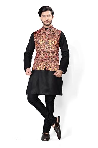 Image of Men's Cotton Kurta Pyjama And Jackets