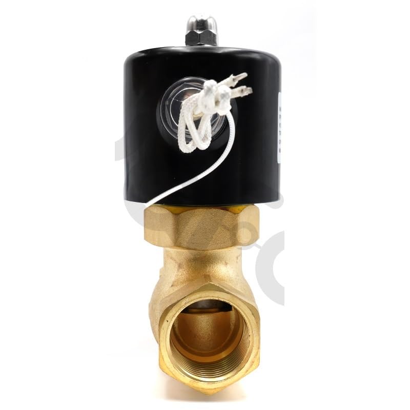 Électrovanne G1-1/4" DC24V anti-fuite haute température pour circuit vapeur et gaz