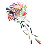 VANZACK 80 Pioli da Gioco per Cribbage in Plastica Conici, Set 80 Pezzi Colorati, Accessori Ricambio per Tabellone Cribbage Tradizionale, Perni Gioco da Tavolo per Partite di Gruppo