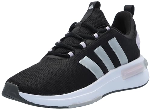 Adidas Women's Racer TR23, Black/Silver Metallic/Ice Lavender, 10