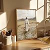 Diamond Art Kits for Adults Beginner Jesus Walking in Meadow Christian DIY Modern Diamond Painting Kits 5D Diamond Dots Gem Art Crafts with Tools Round Full Drill Funny Crafts for Home Wall Decor&Gift #1