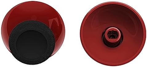 eXtremeRate Replacement Thumbsticks for Xbox Core Wireless Controller, Joysticks Repair Kit for Xbox Series X/S Controller, Custom Analog Stick Buttons for Xbox One S/X/Elite - Carmine Red & Black — view 6