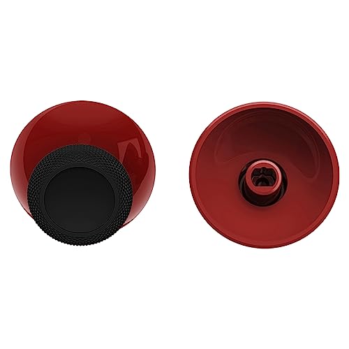 eXtremeRate Karminowa Czerwień & Czarny Wymiana Thumbsticks dla Xbox Series X/S Controller, dla Xbox One Standard Controller Analogowa Stick, Custom Joystick dla Xbox One X/S, dla Xbox One Elite Controller