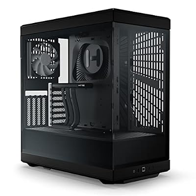 HYTE Y40 S-Tier Aesthetic Case ATX Mid Tower Computer Gaming Case - Black