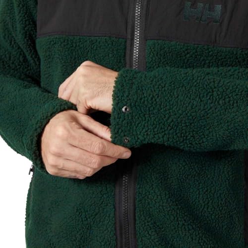 Helly Hansen Para Hombre. 53678 Chaqueta Patrol Pile Verde (Xxl), Casual - 6