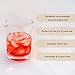 A Bar Above Classic Style Cocktail Mixing Glass – Thick, Sturdy Glass Beaker to Mix & Stir Cocktails – Drink Mixer Glass for Bar Mixing Set – Basic Professional or Home Bar Accessories (18 oz)