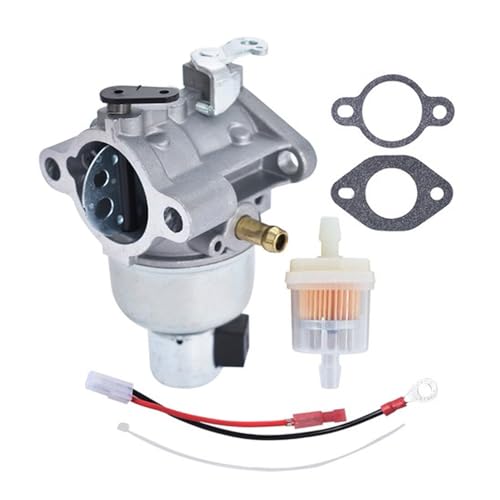 Kit de carburador 12AV60KG011 20-853-33-S compatible con tractor de césped Cub Cadet LTX1040 LTX1042 LTX1045 XT1-LT42 compatible con motor Kohler V530 SV540 SV590 SV600 CV12.5 CV12.5 CV. 13 CV1 3S