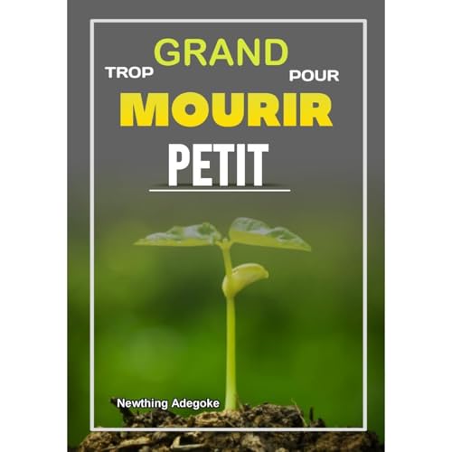 TROP GRAND POUR MOURIR PETIT Audiobook By NEWTHING ADEGOKE cover art