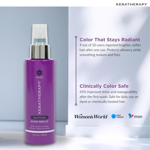 KERATHERAPY Spray Brillo y Protección Térmica 125 ml miniatura 5