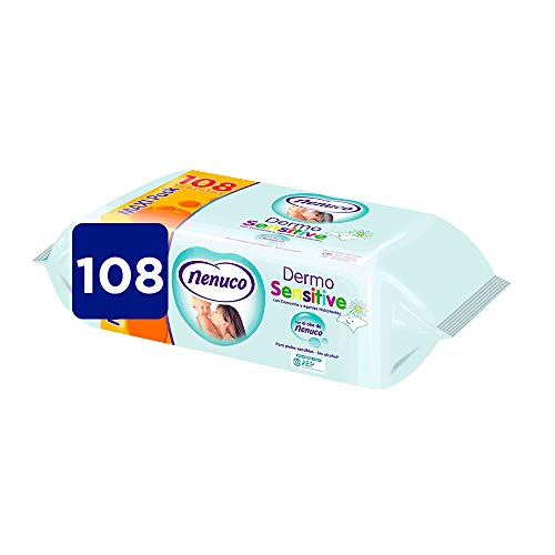 NENUCO Dermo sensitive toallitas para bebés envase 108 uds