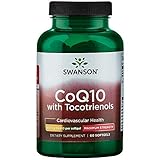 Swanson Maximum Strength Coq10 600 Milligrams w/ 60 Milligrams Tocotrienols 600 Milligrams 60 Sgels