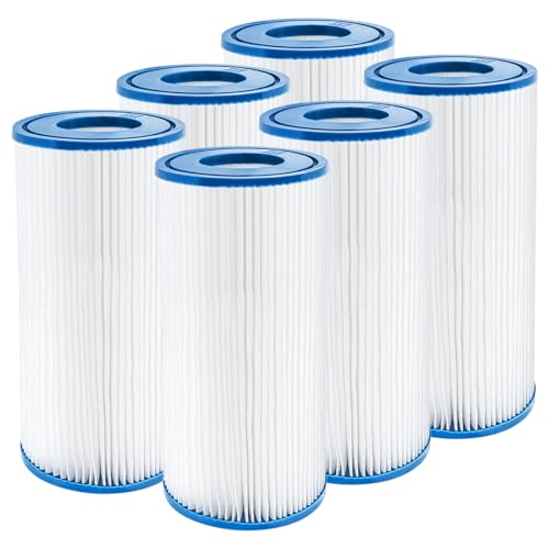 FFyan Lot de 6 filtres de Rechange pour Intex Piscine Cartouche de Filtre Type A 29002,Cartouches...