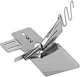 jieGorge Carpeta de ángulo de doble pliegue, tubo de borde en ángulo recto, dispositivo de rizado de cuatro pliegues, artes, manualidades y costura para el día de Pascua (F)