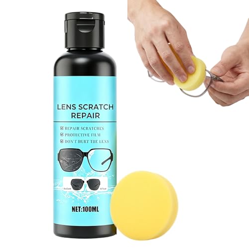 Image of Lens scratch removal spray, Scratch Remover for Eyeglasses, Glasses Windshield Repair Fluid, Home Minor Scratch Repair Liquid, Lens Cleaning Restoration Spray for Clearer Vision (1 Pcs)